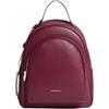 Coccinelle Zaino Malory, Borsa in Pelle, 24 x 29 x 11 cm, Colore Ribes, con Spallacci Regolabili