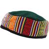 Siesta Velvet Smoking Hat Thinking Lounging Cap Nepalese, Red Black, M