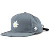 Bavarian Caps Unisex Basecap Edelweiß Outdoor v2 Snapback, Grau Blau, CX215