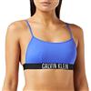 Calvin Klein Top Bikini Bralette-RP da Donna, Campanula Selvatica, S
