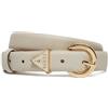 Guess ECO GLORIANA ADJUSTABLE PANT BELT H25 beige STONE LARGE