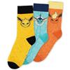 Pokémon Eevee Evolution Donna Calzini multicolore EU 43-46