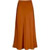 Outoshe - Maxi gonna da donna in raso a vita alta, con elastico nascosto in vita, svasata, S
