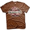 STP Licenza Ufficiale Super Formula Uomo Maglietta (Marrone), XX-Large