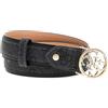 GUESS Kerima Adjustable Pant Belt H30 W95 Coal Logo - accorciabile