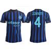 Generico Maglia I n t e r Home Zanetti 4, Divisa Ufficiale Nerazzurra 2025-2026, Betsson Sport, Taglie Adulto e Bambino Capitano