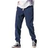 Kswlwccpp Pantaloni di Velluto Uomo - Kirakuco Pantalonis Giapponesi a Coste Largo Taglio Dritto, Modello con Vita Elasticizzata e Cordino Baggy Elasticizzati Casual Pantalone S-3XL