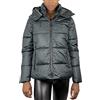 JOPHY & CO. Piumino Donna Invernale con Cappuccio (cod. 20310) (S, Verde Corto)