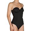 Selene BODY DONNA CON FERRETTO SELENE ART. NEREA COL. E MIS. A SCELTA (5, NERO)