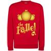 Generico Felpa Maglia Natalizia Personalizzata Girocollo con Cappuccio Che Palle Maglione Natalizio Idea Regalo Divertente Natale Uomo Donna Bianca, Nera, Rossa