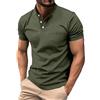 Generic Maglia Uomo Manica Corta Casual Magliette Uomo Manica Corta Regular Fit T Shirt Uomo 2024 Estate a Maniche Corte Polo Bianca Uomo Manica Corta (Zb2-Green, M)