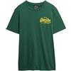 Superdry VL Embroidered Relaxed Tee T-Shirt, International Pine, XXL Unisex-Adulto