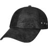 Stetson Liberty Berretto in Pelle Uomo - Cappellino in Taglia Unica (ca. 55-60 cm) - Berretto da Baseball Regolabile in Pelle Vintage - con Occhielli - Estate/Inverno Nero Taglia Unica