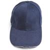 VICASKY Cappello da Baseball Luce LED a 5 Perle, Cotone Blu, Comodo da Indossare Illuminazione Hands-Free, per Campeggio e attività all Aperto