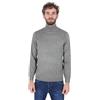 Ciabalù Lupetto Invernale Uomo, Maglione Elegante Slim Fit Tinta Unita Dolcevita Mezzo Collo Caldo, Morbido e Elastico