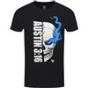 Heroes Inc. WWE Stone Cold Steve Austin Smoking 3:16 Maglietta da uomo nera, Nero , XL