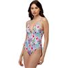Lovable Costume Intero con Scollo Profondo Colorful Printed Micro Donna