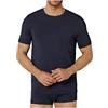 Liabel Maglia Uomo Cotone BIELASTICO Maglia Intima Uomo Elasticizzata 453 (3 Pezzi Bianco, L)