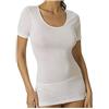 VAJOLET BY SELINA Maglia Intima Donna Mezza Manica Vajolet Mm5254 Filo di Scozia, Bianco, 2