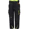 Engelbert Strauss Pantaloni da bambino, con cintura in vita Motion 2020, Nero , 146 cm-152 cm