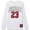 JORDAN t-Shirt Bambino Manica Lunga 23 Bambino White 95C591 10-12Y
