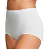 JADEA CULOTTA Donna 3 E 6 Pezzi, Slip Donna Vita Alta, Slip Donna in Cotone Modal Fianco Alto 029 (6 Pezzi Nero, 7)