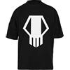 Newtee Bakugo Katsuki Kachan - Camicia Casual con Teschio Punsiher T-Shirt Unisex Nera Ampia T-Shirt per Uomo Donna