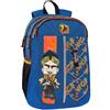 FCP ZAINO SCUOLA Lyon WGF Gamer tondo organizzato Doppio Scomparto + OMAGGIO Portachiave Cubo e Penna Multicolore