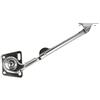 Mobila RS01341 - Braccetto snodato frenante per ante a ribalta, sinistra, viti incluse, acciaio zincato, 18 cm