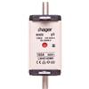 Hager LNH0160MK - Fusibile NH NH00 gG, 500 V, 160 A, manico iso