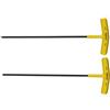 Bondhus Starrett 13109 Set di chiavi esagonali in T a sfera sistema pollici