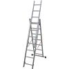 FACAL SCALA A SFILO FACAL 3 rampe 7+7 +7 SCALINI IN ALLUMINIO made in Italy