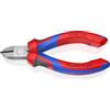 KNIPEX Tronchese laterale con manici comfort 125 mm, 70 02 125