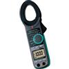 VEMER Kyoritsu KEW 2056R Pinza amperometrica digitale compatta per la misura TRMS di correnti AC/DC, tensioni AC/DC, resistenza, continuità, prova diodo, frequenza, capacità, temperatura, picco , grigio