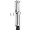 TopHomer Fermaporta a pedale in acciaio inox, con punta in gomma morbida, per interni ed esterni, patio, garage
