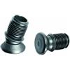 OL 4 piedini per sedie con articolazione, per tubi tondi, superficie di scorrimento in plastica, per tubi di spessore 1,5-2 mm, angolo di inclinazione max. 19°
