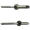 AGBERG 3 X 10 mm (50 pezzi) Rivetto cieco con testa piatta - in acciaio inox VA A2 V2A - Rivetti ciechi - Popnieten antiruggine DIN 7337 - ISO 15983 | AGBERG