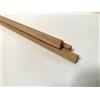 Hobby Legno Listello in legno di rovere massiccio piallato 4 lati lunghezza cm. 80 (Rovere mm.10x10x800 pz.10)