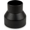 WFix Adattatore Tubo su Misura 25-40 mm ABS-CF Nero
