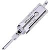 RLOKK NSN14 LiShi 2 in 1 grimaldello e decodificatore, lettore di chiavi auto, strumenti professionali per fabbri, grimaldello automatico
