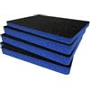 Shadow Foam Confezione di inserti realizzati per Peli 1560, inserti in schiuma per custodie Peli, per riporre fotocamere, organizzazione fotografia, blu, 50 mm