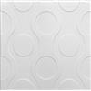 Eurodeco (100 pezzi) Pannelli in morbido polistirene, per soffitto e per pareti, 50x50 cm, decorazioni, soffitti - rivestimento, Polistirolo puro XPS spessore 3mm