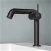 EMKE Rubinetto da Bagno Nero Opaco, 222 x 200 x 76 mm, Ottone, Cartuccia in Ceramica, Miscelatore per Lavabo, Installazione Facile