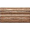 IZODEKOR Pannelli Murali 3D Effetto Pietra in Polistirolo - Ideali per cucina, bagno, balcone, camera da letto, soggiorno e terrazza | Dark Wood (1x pannello)
