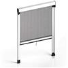 SAN GIORGIO ZANZARIERA A RULLO FLASH CON FRIZIONE INSETTI PORTE FINESTRE 160X160 BRONZO
