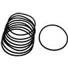 N/D Guarnizioni O-ring in gomma nitrile, diametro esterno 75 mm 69 mm, larghezza 3 mm, guarnizione metrica Buna-N, confezione da 10