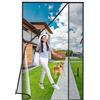 Luxvix Zanzariera Magnetica Porta, 105x215 cm Rete Fine, Zanzariere per Porte con Apertura Laterale in Poliestere, Zanzariere Magnetiche Porta del Balcone, Monta Facilmente, Non Serve Forare Nero