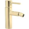 Rea - Rubinetto Bidet Tess L.Gold Miscelatore Monocomando In Ottone Per Wc Bagno (Oro) 12 X 4,5 X 18,5 cm