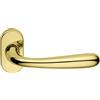 Mod. GOCCIA MEZZA MANIGLIA 'GOCCIA' C/ROS. OVALE O. L. DX