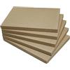 SENDEO Piastra in vermiculite SENDEO, spessore 25 mm, 400 x 300 mm, 5 pezzi